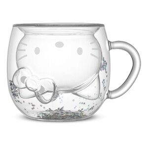 Hello Kitty® 50th Anniversary Limited Edition 3D Double Wall Glass Mug